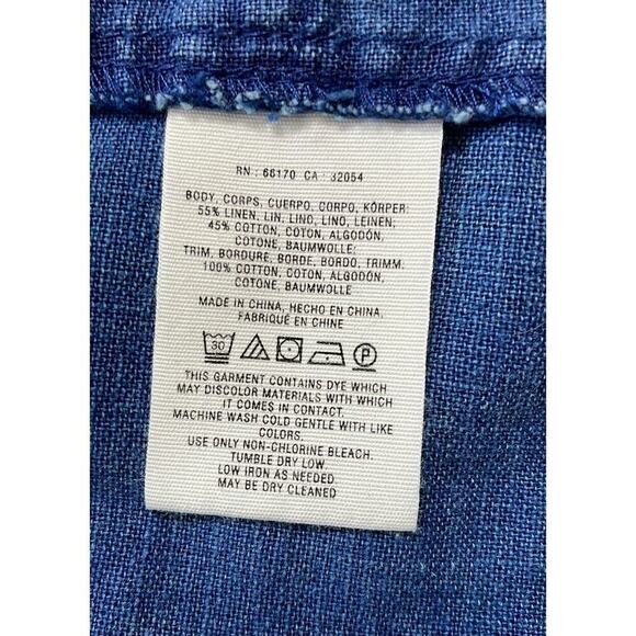 ANTHROPOLOGIE HEI HEI LONG DENIM PARKA LINEN BLEND‎ SIZE XS - Picture 8 of 9